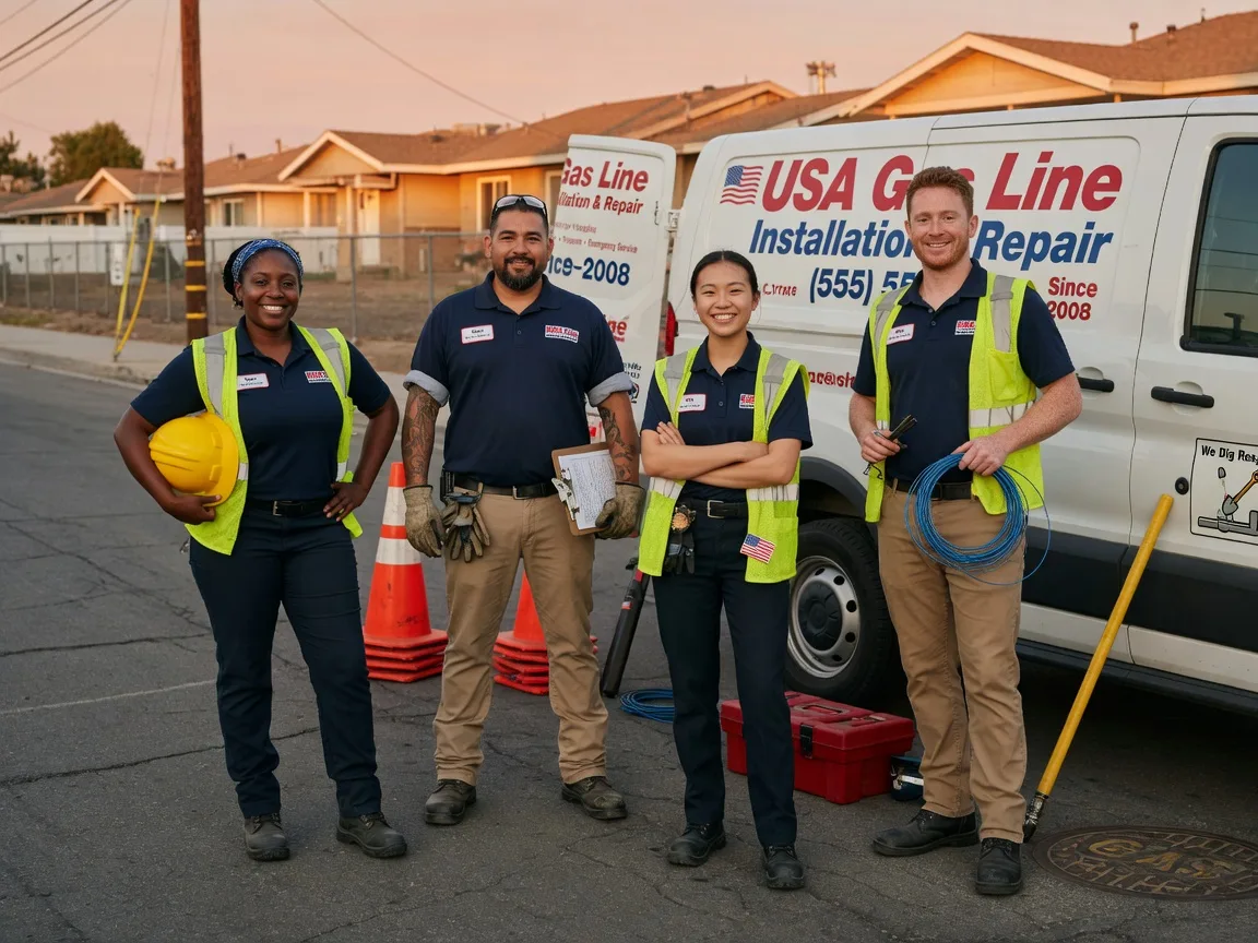 Gas Line Installation company in Blanket, TX